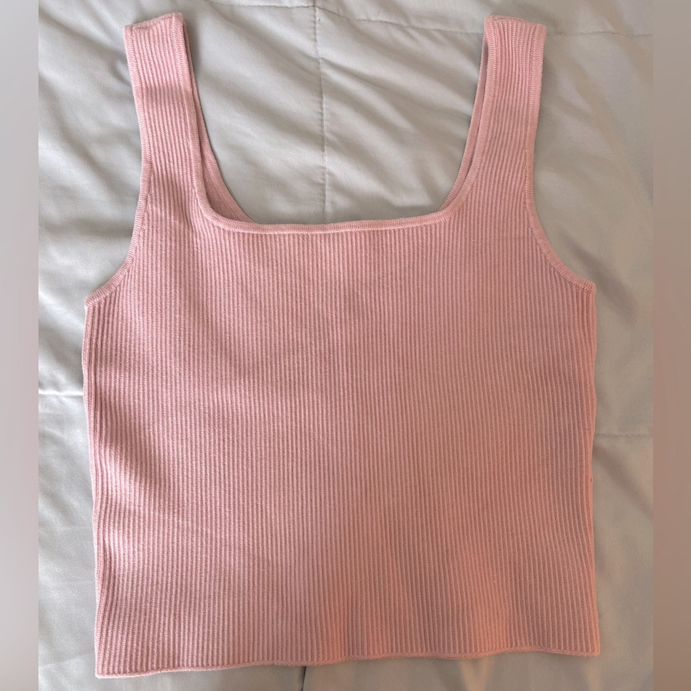 Used Light pink Abercrombie & Fitch tank top